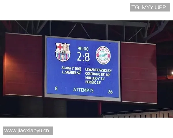 巴萨与拜仁激战成3比2经典对决精彩回顾视频解析